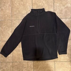 Columbia Men's Zip-Up Black Sweater